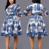 Rare Women Tiered Multicolor Dress