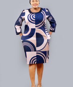 Straight Fitting Executive Dress