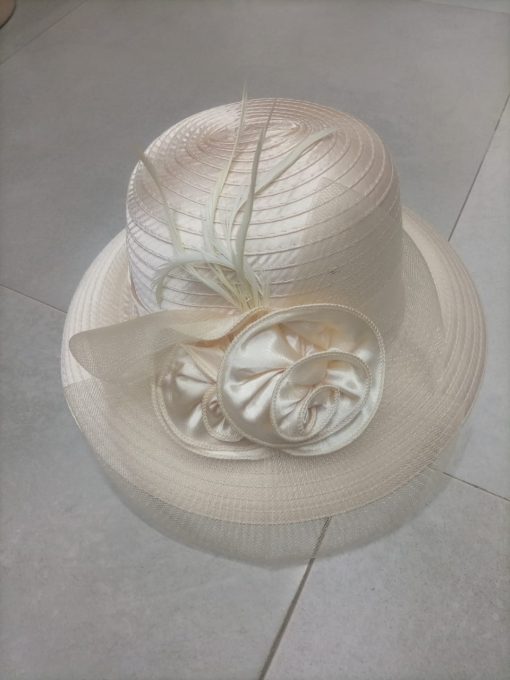 Summer Stylish Elegant Flower Oversized Wide Big Large Hat