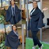 Trendy Ladies Wrap Ponchos