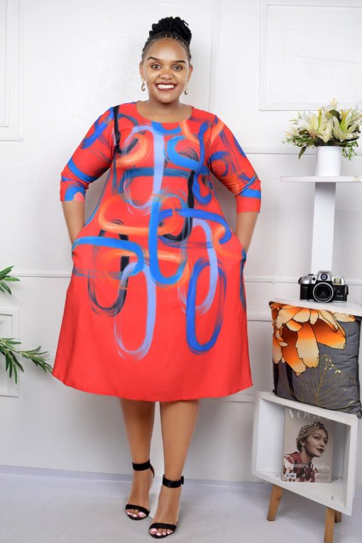 soft whole size dress on sale