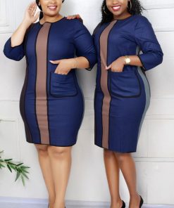 Sleek designer dress available for sale