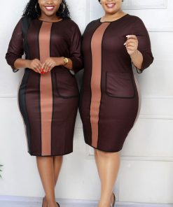 Sleek designer dress available for sale