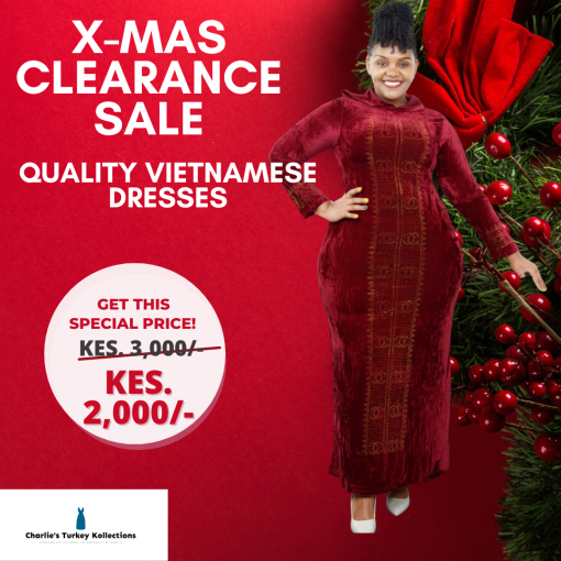 End year clearance sale on affordable dresses