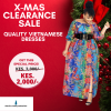 End year clearance sale on affordable dresses