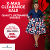 End year clearance sale on affordable dresses