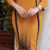 quality midi length straight dress