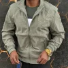 quality men zipper jacket